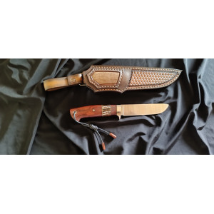 ЗОЛОТИЙ ПТАХ ІІ ніж ручної роботи майстерні VIKTOR KNIVES, купити замовити в Україні, сталь - М398, 63 HRC. Photo 3